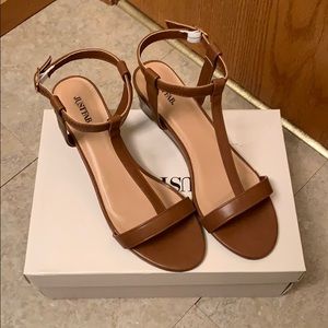 Brand new JustFab Sandals
